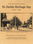 St. Davids Heritage Day. 1780 - 2003