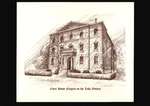 Sketch of old courthouse, Niagara-on-the-Lake