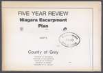 Niagara Escarpment Plan: County of Grey, 1991 (Map 6)