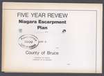 Niagara Escarpment Plan: County of Bruce, 1991 (Map 9)