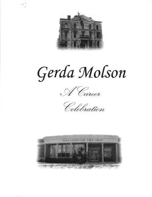 Gerda Molson - &quot;A Career Celebration&quot;