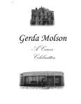 Gerda Molson - "A Career Celebration"