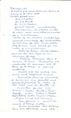 1967-72 Board Minutes