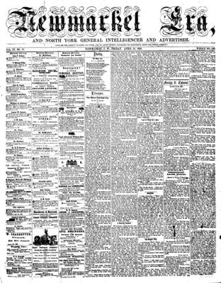 Newmarket Era , 18 Apr 1862