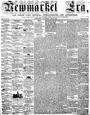 Newmarket Era , 30 May 1862