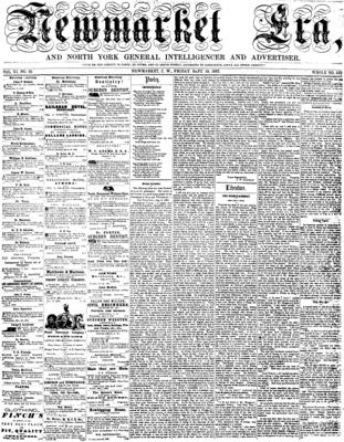 Newmarket Era , 19 Sep 1862