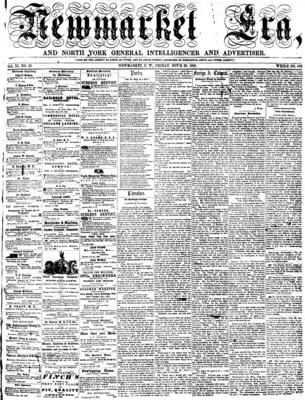 Newmarket Era , 28 Nov 1862