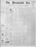 Newmarket Era , April 2, 1869