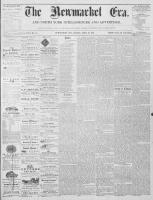 Newmarket Era , April 16, 1869