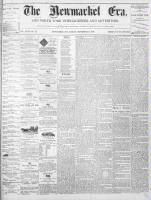Newmarket Era , September 10, 1869