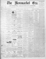 Newmarket Era , November 5, 1869