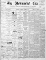 Newmarket Era , November 19, 1869