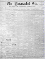 Newmarket Era , April 15, 1870