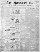 Newmarket Era , April 21, 1871