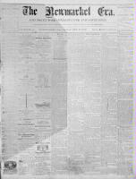 Newmarket Era , February 16, 1872