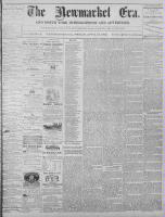 Newmarket Era , April 12, 1872