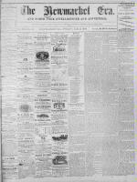 Newmarket Era , January 3, 1873
