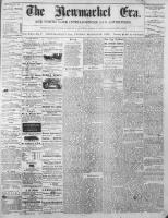 Newmarket Era , March 28, 1873