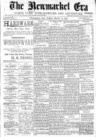 Newmarket Era , March 12, 1897