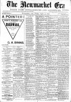 Newmarket Era , April 30, 1897