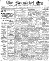 Newmarket Era , March 18, 1898