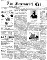 Newmarket Era , August 19, 1898