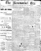 Newmarket Era , February 10, 1899