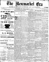 Newmarket Era , March 10, 1899