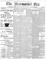 Newmarket Era , March 31, 1899