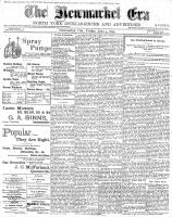Newmarket Era , June 9, 1899