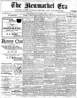 Newmarket Era , July 21, 1899