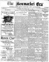 Newmarket Era, 15 Sep 1899