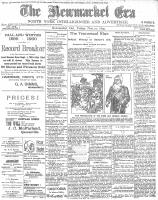 Newmarket Era , November 10, 1899