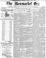 Newmarket Era , December 1, 1899