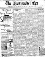 Newmarket Era , March 22, 1901