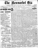 Newmarket Era , June 21, 1901