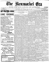 Newmarket Era , June 28, 1901