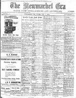 Newmarket Era , October 2, 1903