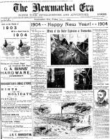 Newmarket Era , January 1, 1904
