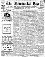 Newmarket Era , June 28, 1907