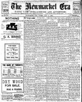 Newmarket Era , July 12, 1907