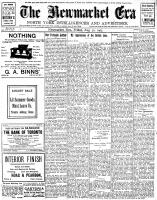 Newmarket Era , August 30, 1907