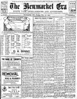 Newmarket Era , October 25, 1907