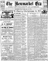 Newmarket Era , December 20, 1907