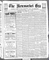 Newmarket Era , June 12, 1908