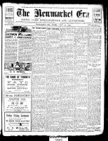 Newmarket Era , April 30, 1909
