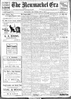 Newmarket Era , February 3, 1911