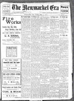 Newmarket Era , May 19, 1911