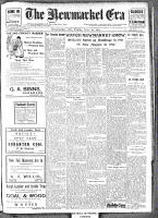 Newmarket Era , November 10, 1911
