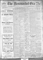 Newmarket Era, 27 Sep 1912